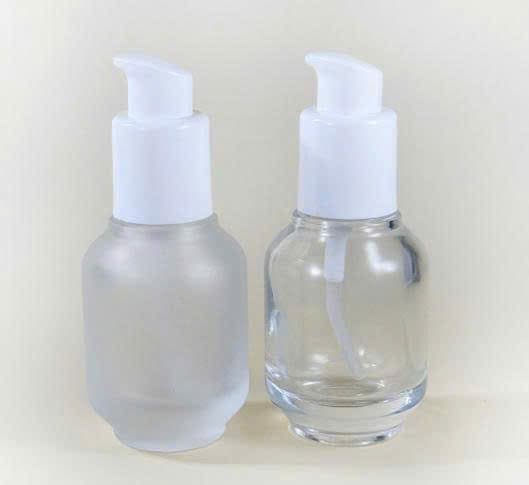 chai lọ chiết mỹ phẩm đầu nhấn thủy tinh 30ml