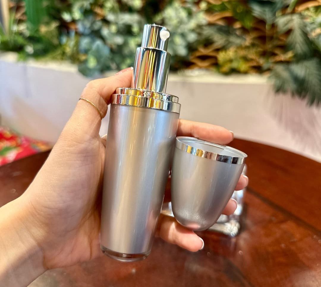 chai mỹ phẩm đầu pump