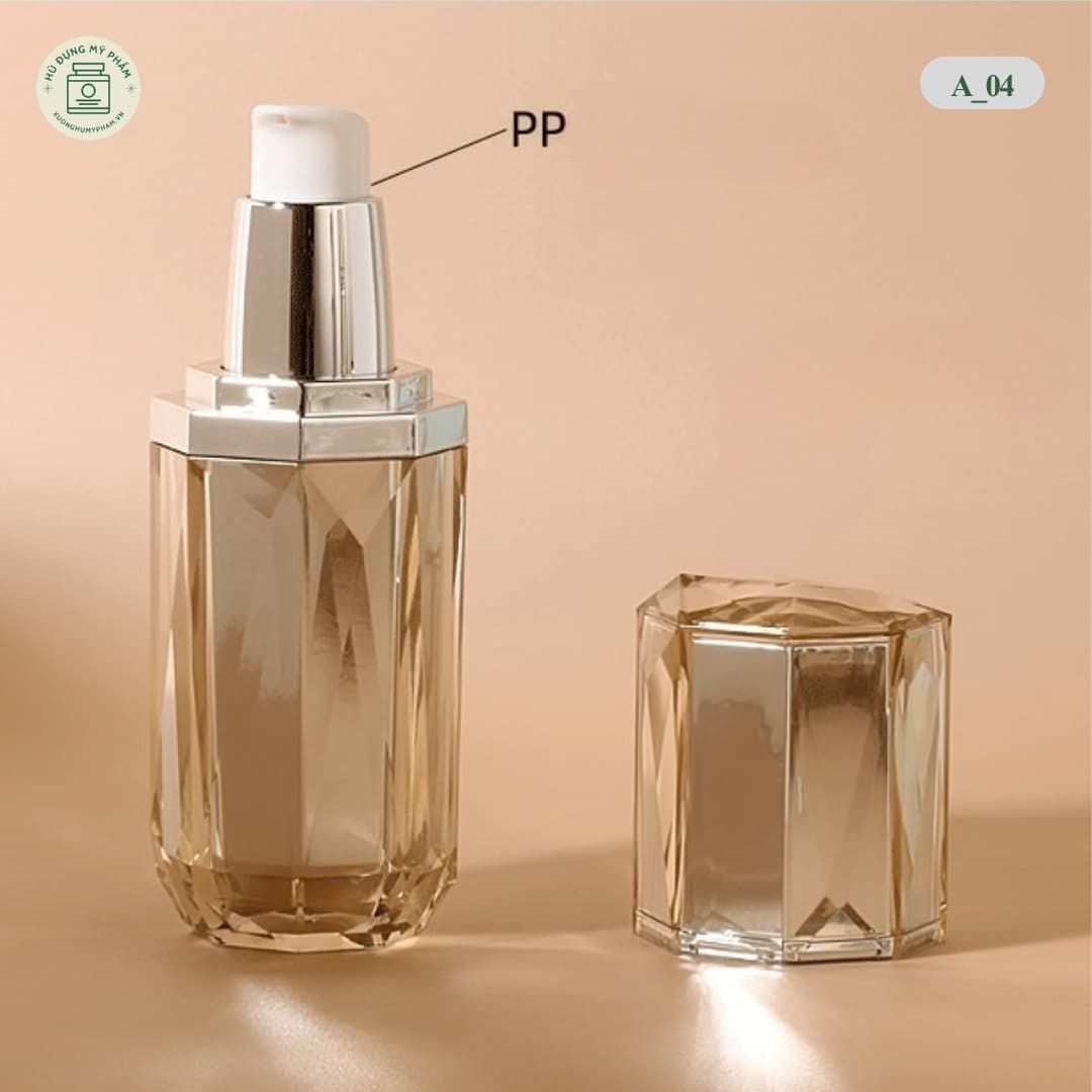 chai đựng tinh chất