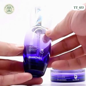 chai đựng serum tím