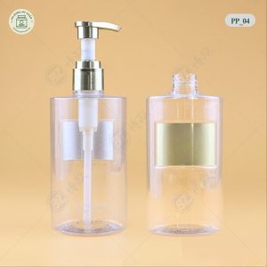 chai nhựa đựng dầu gội, sữa tắm