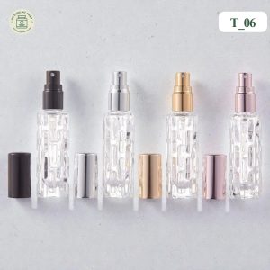 chai đựng nước hoa thuỷ tinh