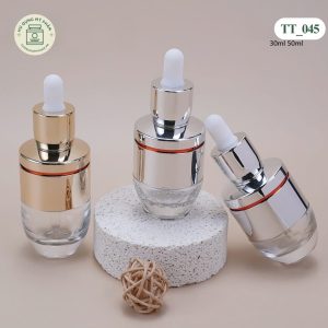 chai đựng serum thuỷ tinh