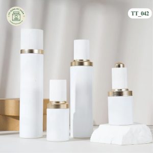 chai đựng serum thuỷ tinh trắng