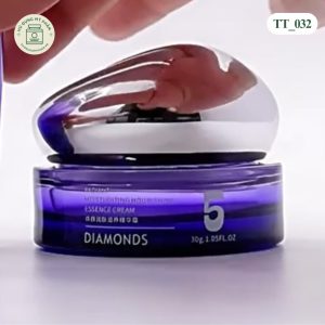 hũ đựng kem dưỡng thuỷ tinh màu tím