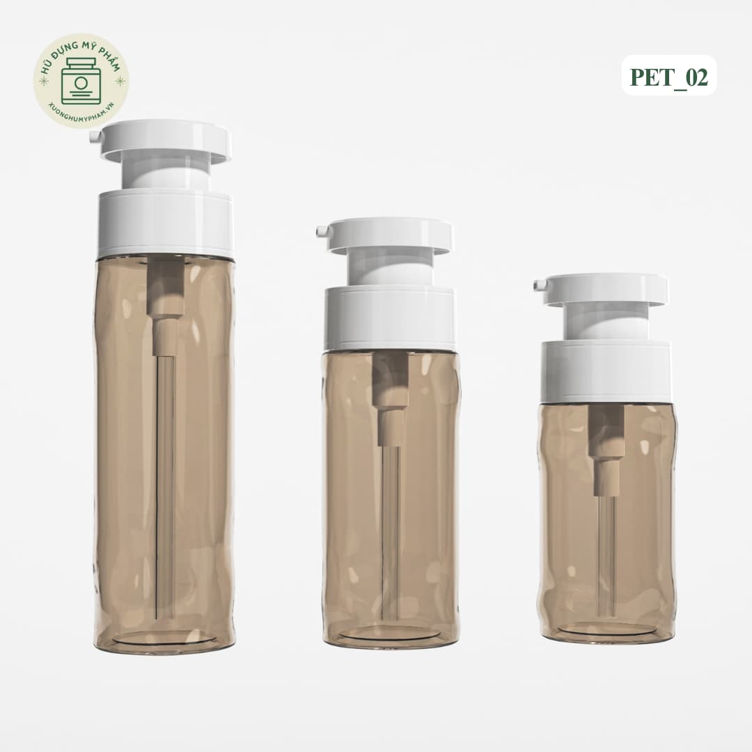 chai lọ mỹ phẩm nhựa pet