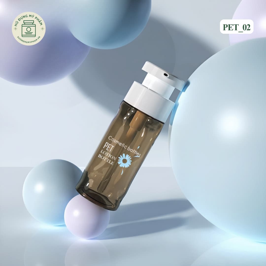 chai lọ mỹ phẩm nhựa pet