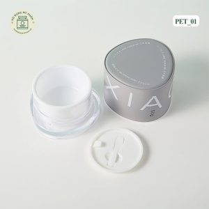 Bộ chai lọ mỹ phẩm nhựa PET xám mờ mã PET_01 (50g – 100ml)
