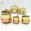 Mẫu hũ kem mỹ phẩm Acrylic nắp vàng hình cánh bướm cao cấp mã A_08