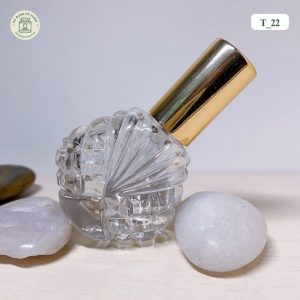 Mẫu chai chiết nước hoa thủy tinh sọc mã T_22