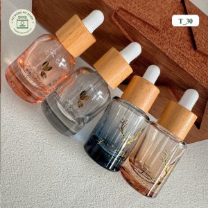 Mẫu chai Serum thủy tinh mini mã T_30