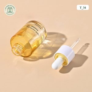 Mẫu chai Serum thủy tinh vân đỉnh mã T_34