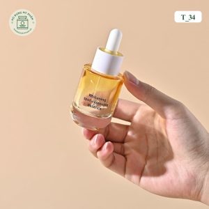 Mẫu chai Serum thủy tinh vân đỉnh mã T_34