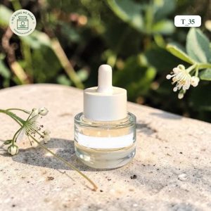 Mẫu chai Serum thủy tinh đáy tròn T_35