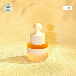 Mẫu chai Serum thủy tinh đáy tròn T_35