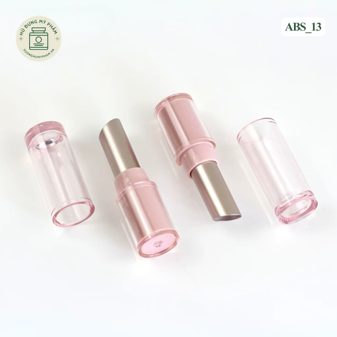 Mẫu vỏ son thỏi tone hồng ABS_13