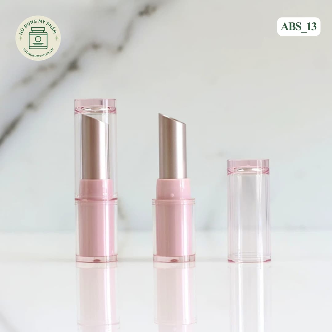 Mẫu vỏ son thỏi tone hồng ABS_13